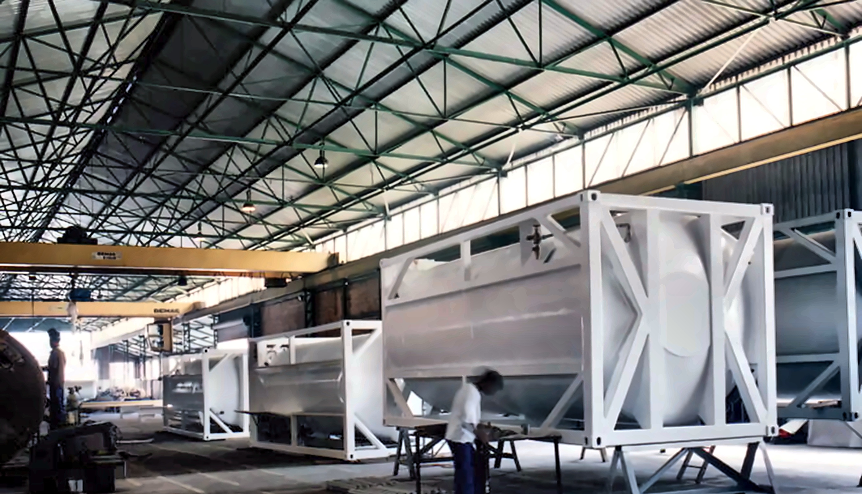 Cryogenic ISO Tank fabrication